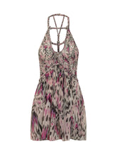 ISABEL MARANT - Rozilda Dress - Pink | Lidia Shopping | Official Website