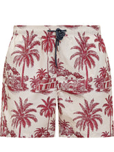 MC2 SAINT BARTH - Swim Short Gustavia - Rosso - LIDIASHOPPING® - Official Website