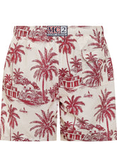 MC2 SAINT BARTH - Swim Short Gustavia - Rosso - LIDIASHOPPING® - Official Website