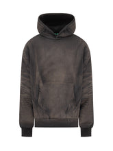 GARMENT WORKSHOP - Felpa Artisanal Faded - Nero - LIDIASHOPPING® - Official Website