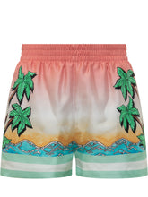 CASABLANCA - Silk Shorts. - Pink - LIDIASHOPPING® - Official Website