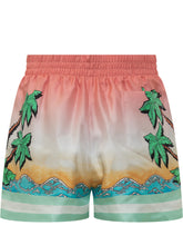 CASABLANCA - Silk Shorts. - Pink - LIDIASHOPPING® - Official Website