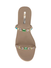 EMANUELA CARUSO CAPRI - Sandalo Doppia Fascia Monacale Multicolor - Beige | Lidia Shopping | Official Website