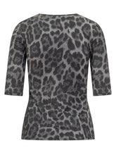 STELLA MCCARTNEY - Top Stampa Leopard - Grigio - LIDIASHOPPING® - Official Website