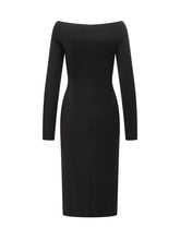 STELLA MCCARTNEY - Stella McCartney Off Shoulder Dress - Black - LIDIASHOPPING® - Official Website