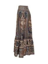 ZIMMERMANN - Ascension Midi Skirt - Blue - LIDIASHOPPING® - Official Website