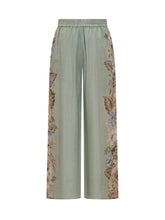 ZIMMERMANN - Pantaloni Zimmerman - Verde | Lidia Shopping | Official Website