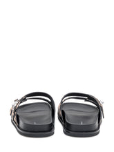 TORY BURCH - Tlock Sport Slide Sandal - Black - LIDIASHOPPING® - Official Website