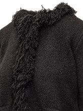 FERRAGAMO - Cardigan Nero con Frange Ferragamo - Nero - LIDIASHOPPING® - Official Website