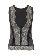 TOM FORD - Top In Raso - Nero - LIDIASHOPPING® - Official Website