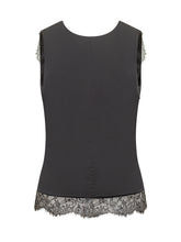 TOM FORD - Top In Raso - Nero - LIDIASHOPPING® - Official Website