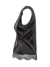 TOM FORD - Top In Raso - Nero - LIDIASHOPPING® - Official Website