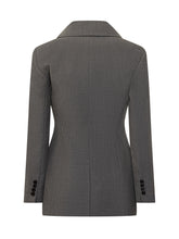 GIVENCHY - Givenchy Giacca Doppiopetto Grigia - Grigio - LIDIASHOPPING® - Official Website