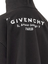 GIVENCHY - Givenchy Felpa Nera con Cappuccio e Logo - Nero - LIDIASHOPPING® - Official Website