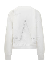 GIVENCHY - Felpa bianca Givenchy con logo - Bianco - LIDIASHOPPING® - Official Website