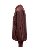 GIVENCHY - Bomber Bordeaux con Logo Ricamato Givenchy - Rosso | Lidia Shopping ® | Official Website