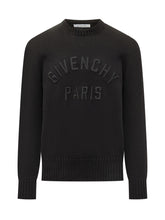 GIVENCHY - Maglione Nero con Logo Givenchy - Nero | Lidia Shopping | Official Website