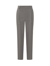 VICTORIA BECKHAM - Victoria Beckham High-Waisted Tailored Trousers - Grey - LIDIASHOPPING® - Official Website