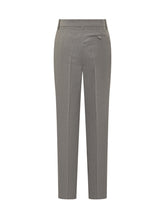 VICTORIA BECKHAM - Victoria Beckham High-Waisted Tailored Trousers - Grey - LIDIASHOPPING® - Official Website