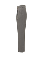 VICTORIA BECKHAM - Victoria Beckham High-Waisted Tailored Trousers - Grey - LIDIASHOPPING® - Official Website