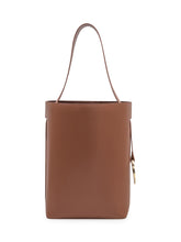 VICTORIA BECKHAM - Victoria Beckham Dia Brown Leather Bucket Bag - Brown - LIDIASHOPPING® - Official Website