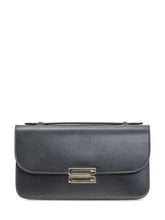 VICTORIA BECKHAM - Victoria Beckham Midi Dorian Pochette in Pelle Nera - Nero | Lidia Shopping ® | Official Website