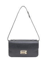 VICTORIA BECKHAM - Victoria Beckham Midi Dorian Pochette in Pelle Nera - Nero | Lidia Shopping ® | Official Website