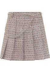 SELF-PORTRAIT - Self-Portrait Tweed Mini Skirt - Pink - LIDIASHOPPING® - Official Website