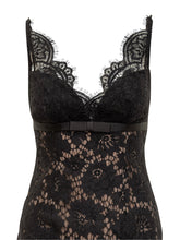 SELF-PORTRAIT - Self-Portrait Abito Lungo in Pizzo Nero - Nero - LIDIASHOPPING® - Official Website
