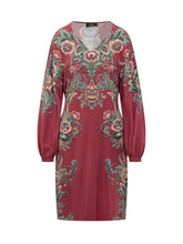 ETRO - Floral Print Viscose Dress Etro - Red - LIDIASHOPPING® - Official Website