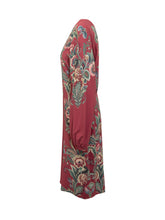 ETRO - Floral Print Viscose Dress Etro - Red - LIDIASHOPPING® - Official Website