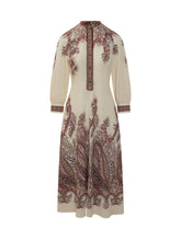ETRO - Etro Abito Midi Paisley - Giallo | Lidia Shopping ® | Official Website