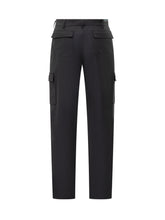 ETRO - Etro Pantaloni Cargo Neri in Lana Uomo - Nero | Lidia Shopping | Official Website