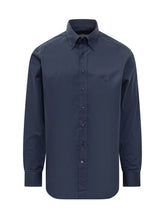 ETRO - Etro Camicia Blu in Cotone Uomo - Blu | Lidia Shopping ® | Official Website
