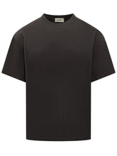 A PAPER KID - A Paper Kid T-shirt con Logo Ricamato - Nero - LIDIASHOPPING® - Official Website