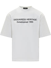 DSQUARED2 - Dsquared2 T-Shirt - White - LIDIASHOPPING® - Official Website