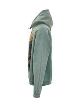 DSQUARED2 - Dsquared2 Felpa Verde con Cappuccio e Stampa Heritage - Verde | Lidia Shopping | Official Website