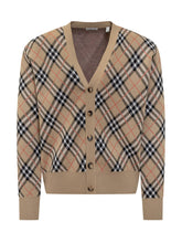 BURBERRY - Burberry Cardigan - Beige - LIDIASHOPPING® - Official Website