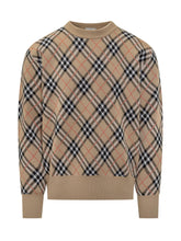 BURBERRY - Burberry Sweater - Beige - LIDIASHOPPING® - Official Website