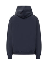 MARNI - Hoodie with Red Logo by Marni - Blue - LIDIASHOPPING® - Official Website