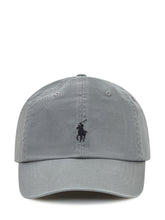 POLO RALPH LAUREN - Polo Ralph Lauren Cappellino con Logo Ricamato - Grigio | Lidia Shopping | Official Website