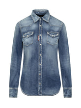DSQUARED2 - Dsquared2 Shirt - Blue - LIDIASHOPPING® - Official Website