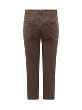 DONDUP - Pantalone Dondup marrone cropped - Marrone | Lidia Shopping ® | Official Website