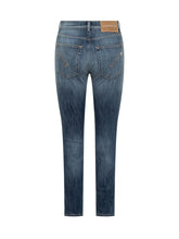 DONDUP - Dondup Jeans Skinny a Vita Alta - Blu | Lidia Shopping ® | Official Website