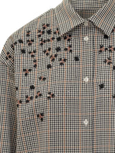 MSGM - MSGM Camicia a Quadri con Ricami - | Lidia Shopping ® | Official Website