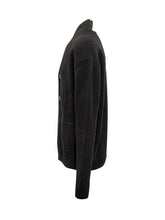 GCDS - Cardigan in Maglia Logo GCDS - Nero | Lidia Shopping ® | Official Website