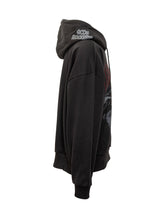 GCDS - GCDS Skull Print Hoodie - Black - LIDIASHOPPING® - Official Website