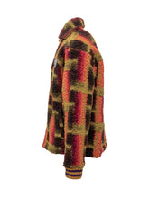 GCDS - GCDS Giacca in Sherpa a Quadri Multicolor - Multicolore - LIDIASHOPPING® - Official Website