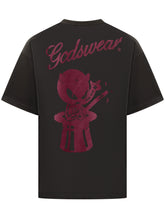 GCDS - GCDS T-Shirt Cotone con Stampa Devilswear - Nero - LIDIASHOPPING® - Official Website