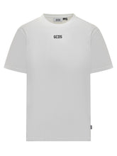 GCDS - GCDS T-Shirt in Cotone con Logo - Bianco - LIDIASHOPPING® - Official Website